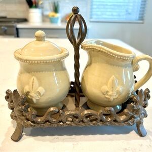 Artiminio cream and sugar set